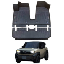 Thảm lót sàn ô tô TPE chuyên dụng cho xe Vinfast VF3, thiết kế riêng cho từng dòng xe, phù hợp với mọi thời tiết, thân thiện với môi trường và không mùi.